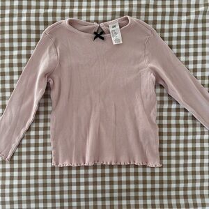 H&M ribbed shirt and pants